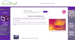 Desktop Screenshot of colorofsound.com
